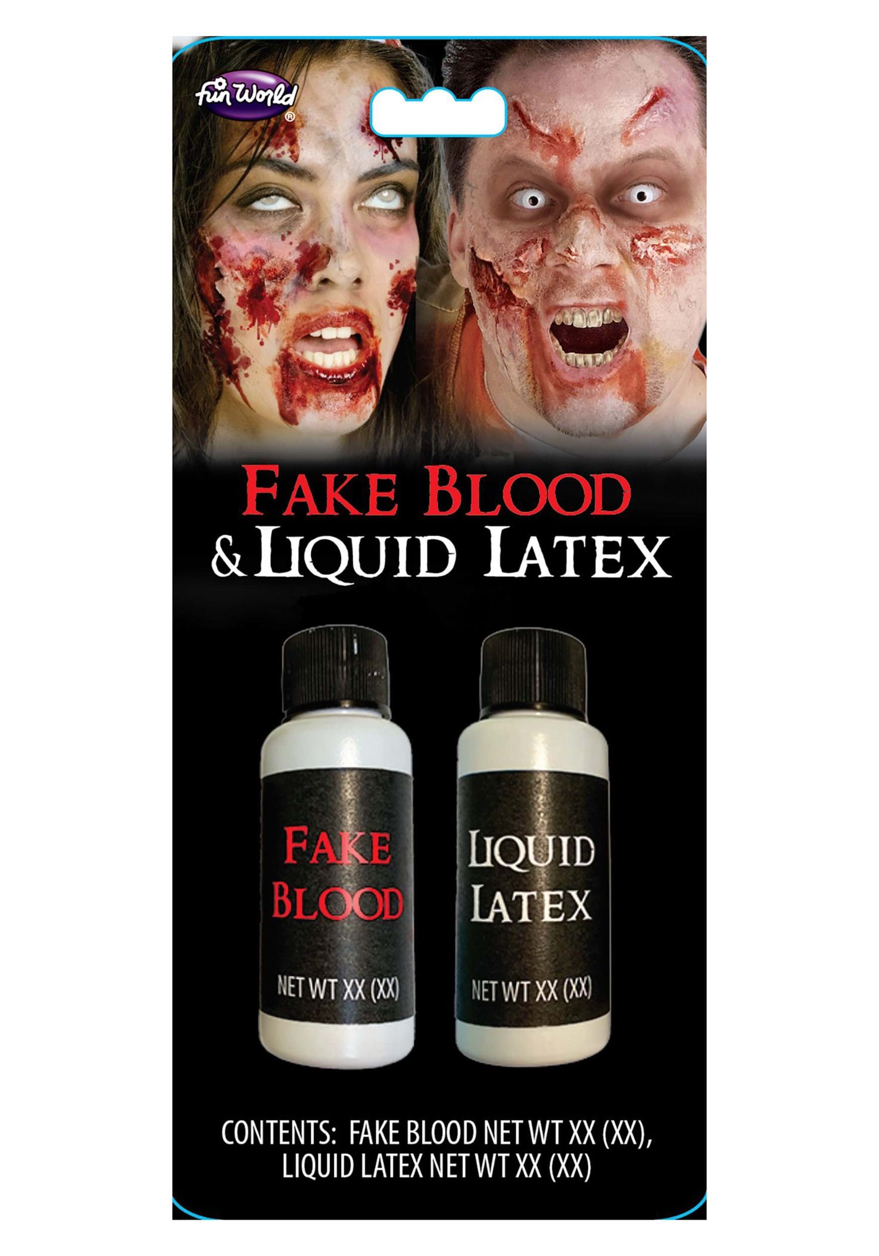 1 oz Blood & Liquid Latex Duo