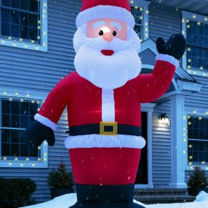 10 FT Giant Santa Inflatable Christmas Decoration