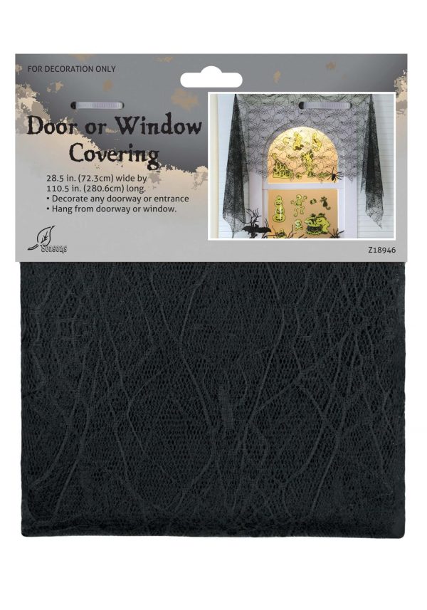 110" Spider Web Door or Window Covering Prop