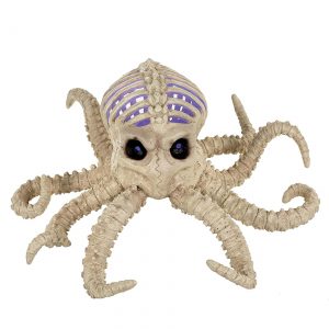 12" Light Up Skeleton Octopus Prop