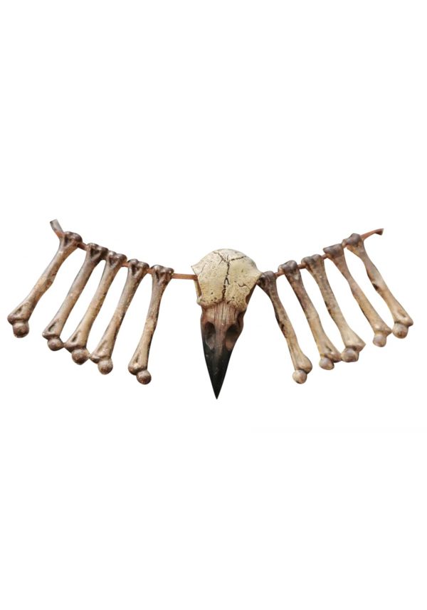 15" Bird Beak and Bones Necklace