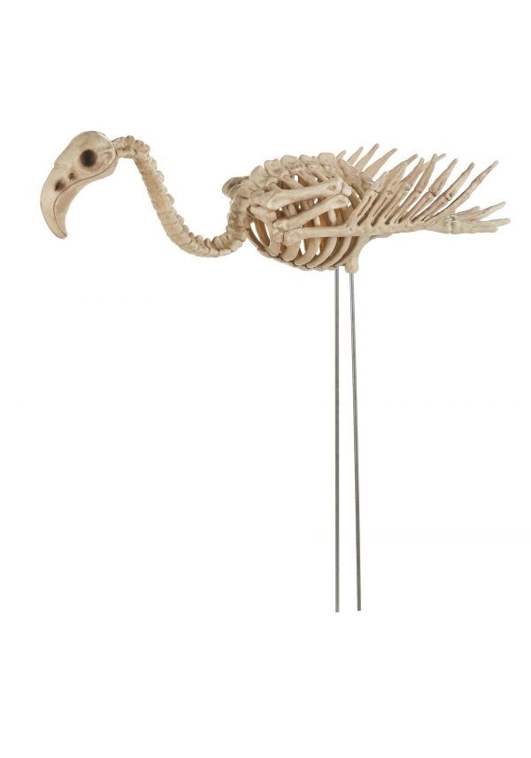 26.5" Skeleton Flamingo