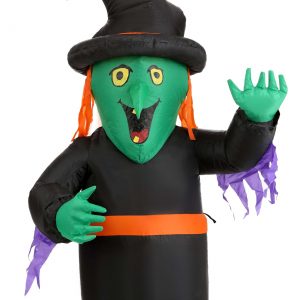 4 Foot Classic Witch Inflatable Decoration