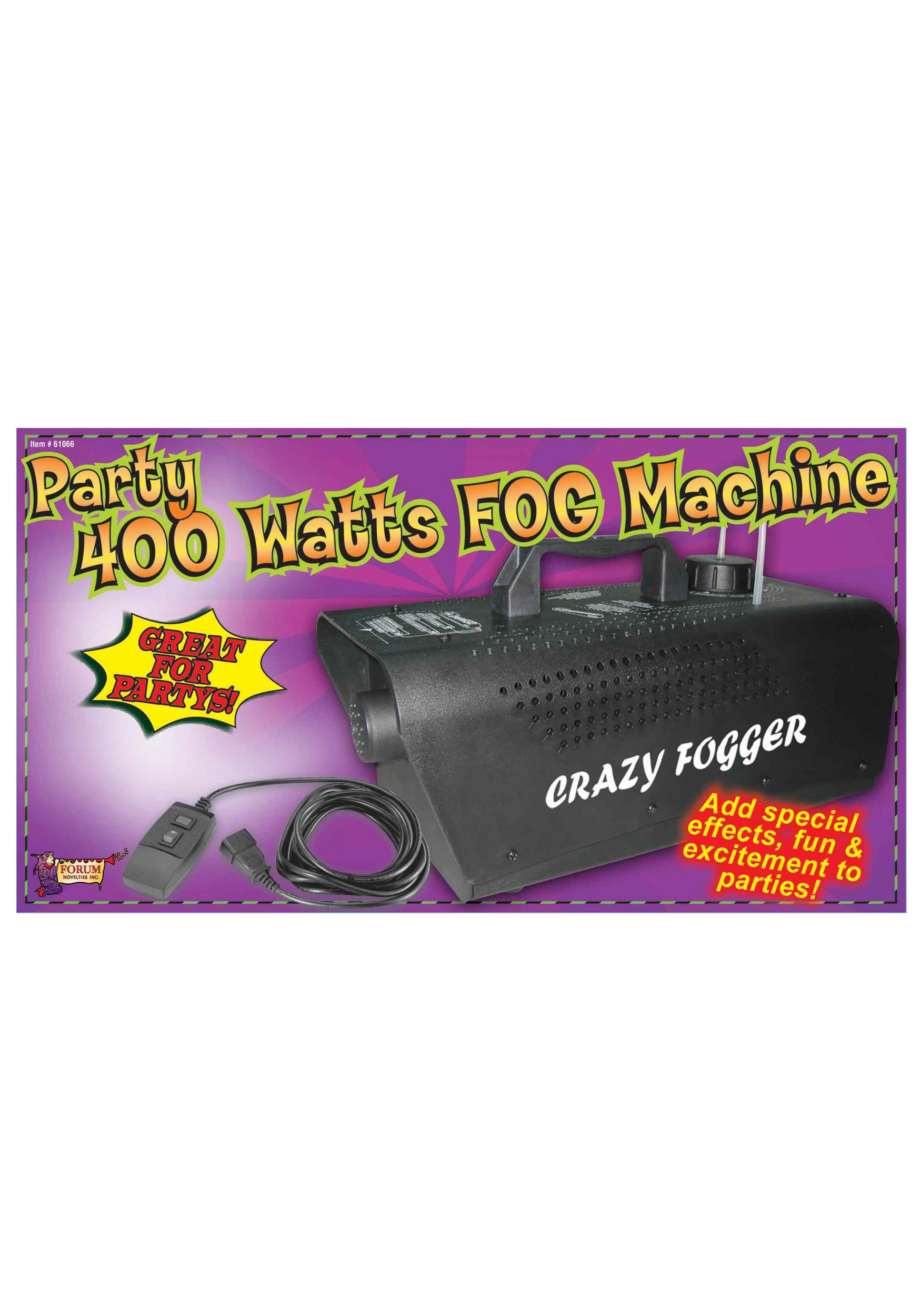 400W: Fog Machine