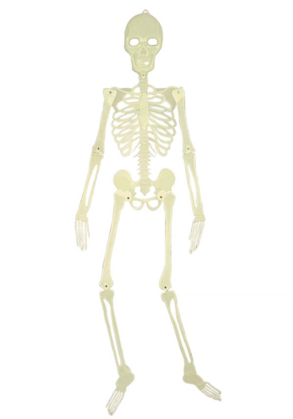 5' Glow in the Dark Skeleton Prop