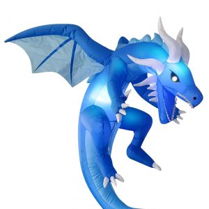 5FT Tall Ice Dragon Inflatable Decoration
