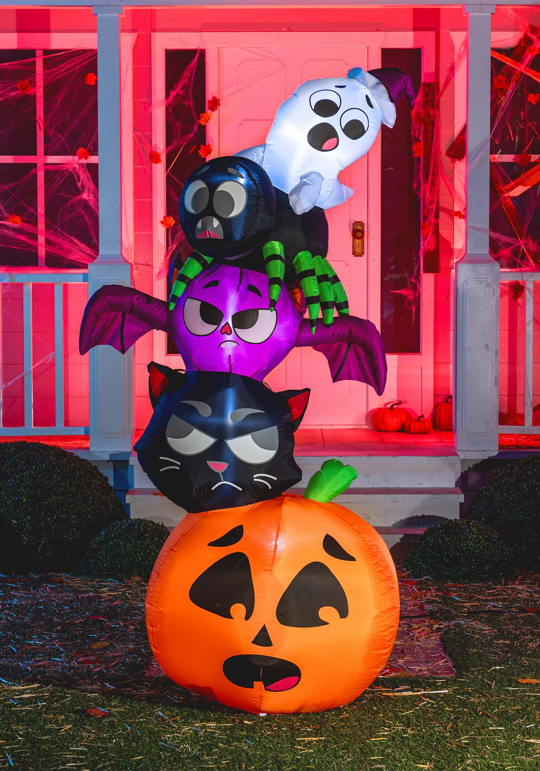 5FT Tall Large Spooky Family Inflatable Decoration