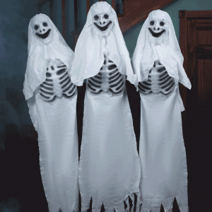 6' Animatronic Ghostly Trio Decoration
