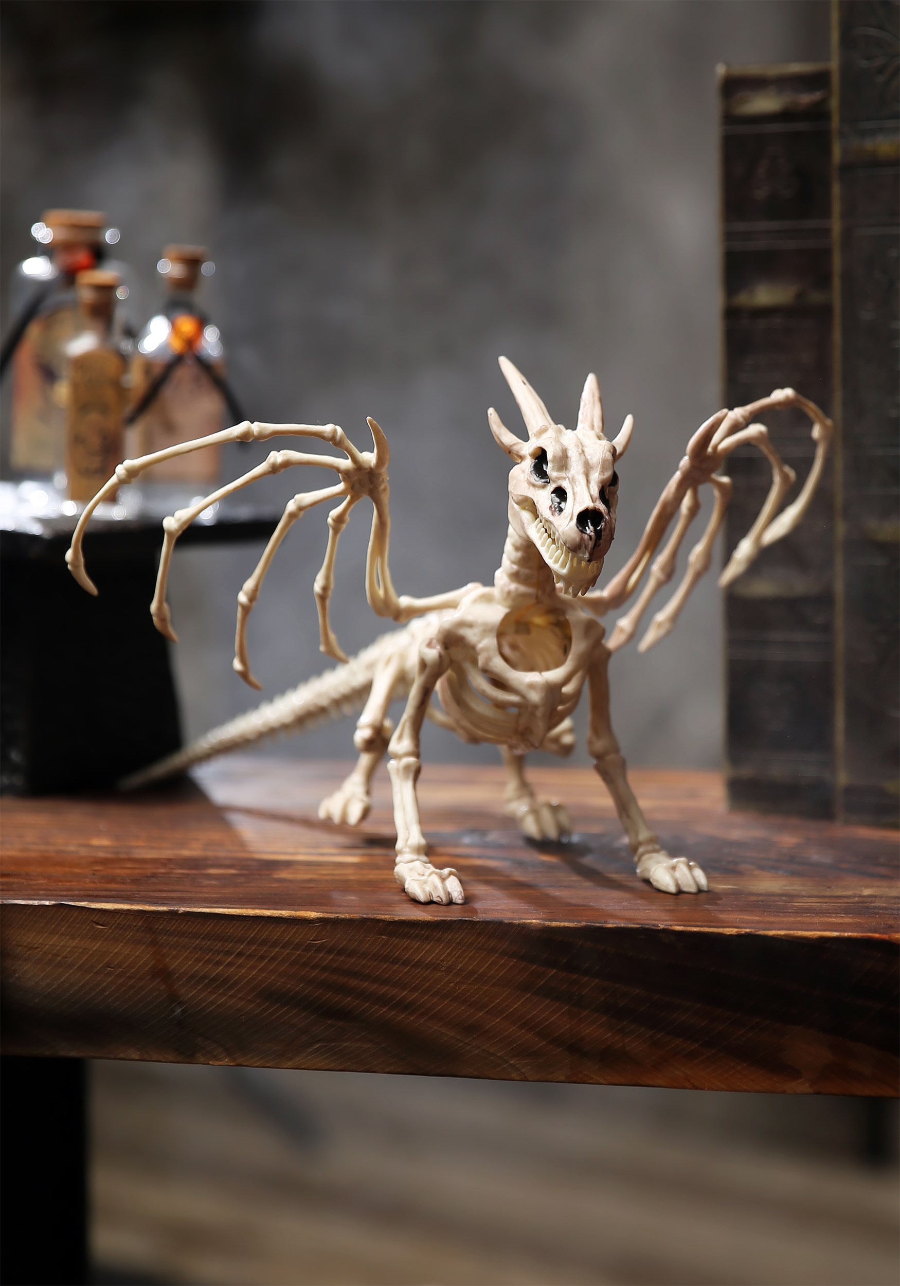 7 Inch Dragon Skeleton Halloween Decoration