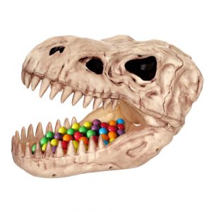 7.5" T-Rex Skull Candy Bowl