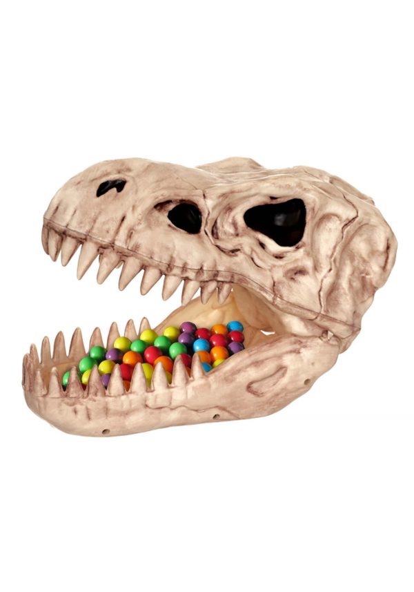 7.5" T-Rex Skull Candy Bowl