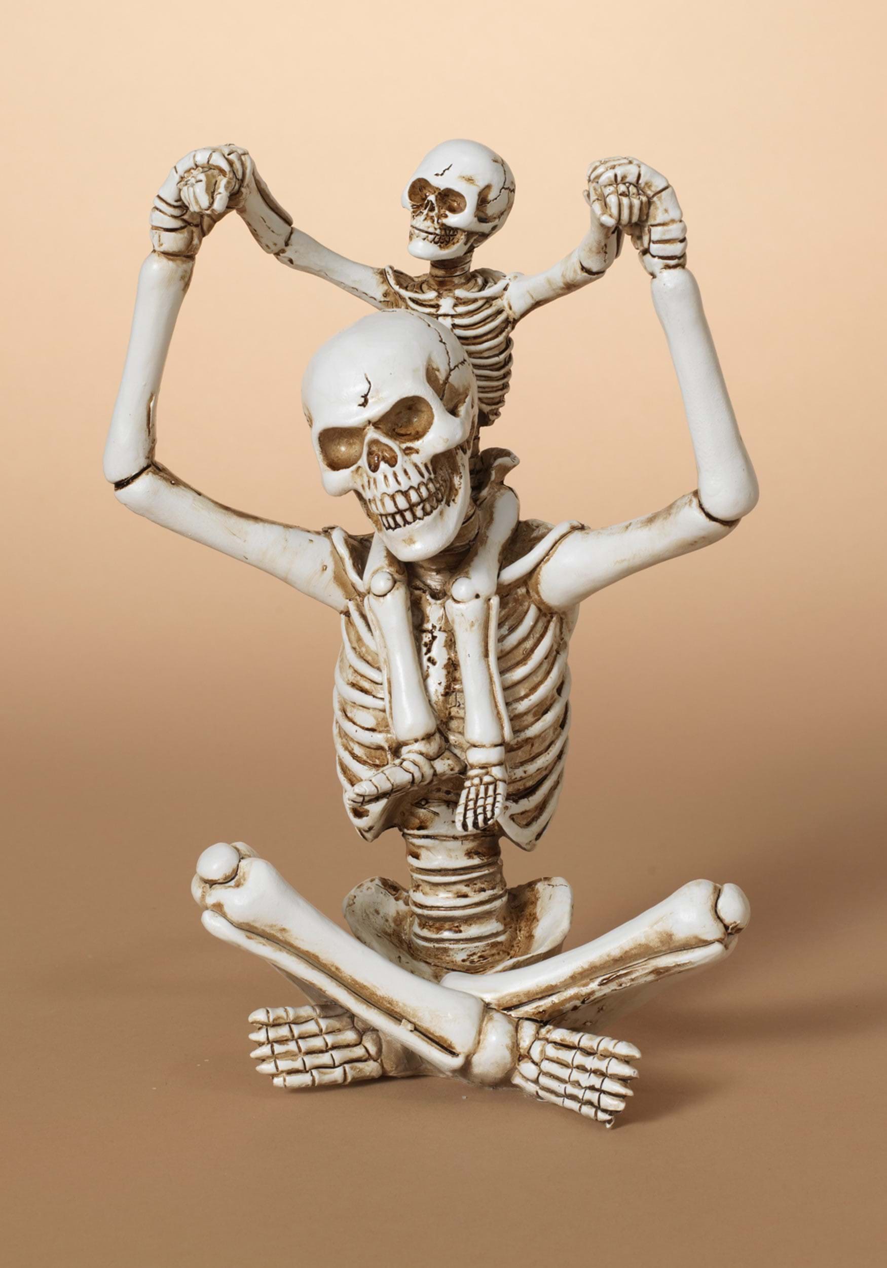 9″ Skeleton with Skeleton Child Prop