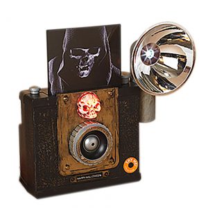 9.5" Lighted Animated Halloween Camera with Sound
