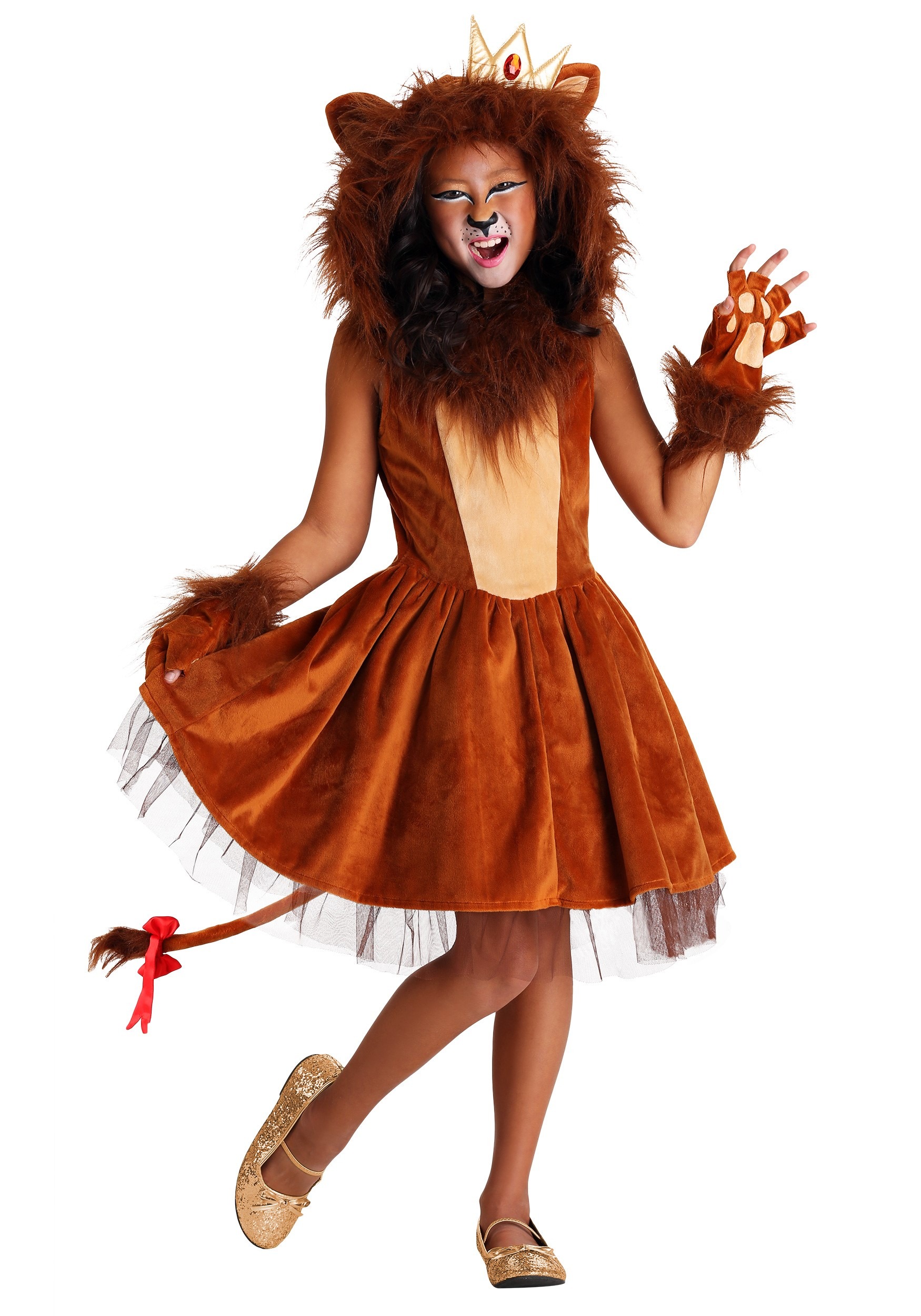 A-ROAR-able Lion Girl’s Costume
