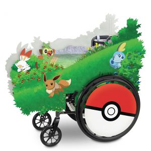 Adaptive Pokemon Wheelchair Cover