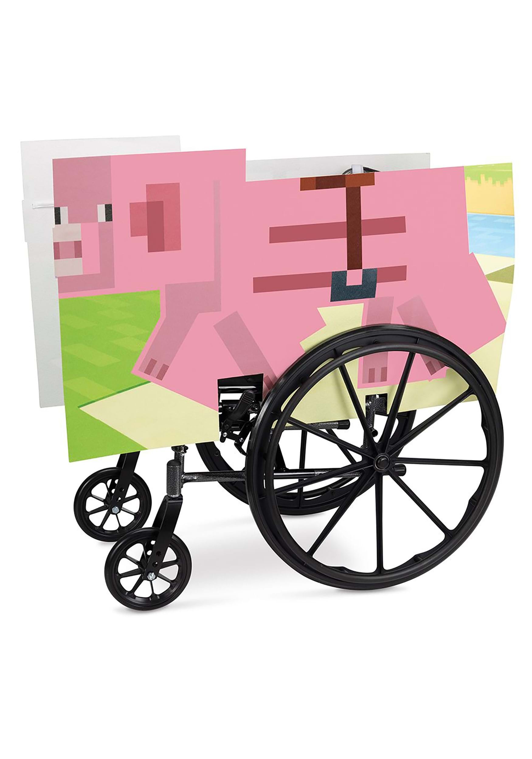 Adaptive Wheelchair Minecraft Pig Cover