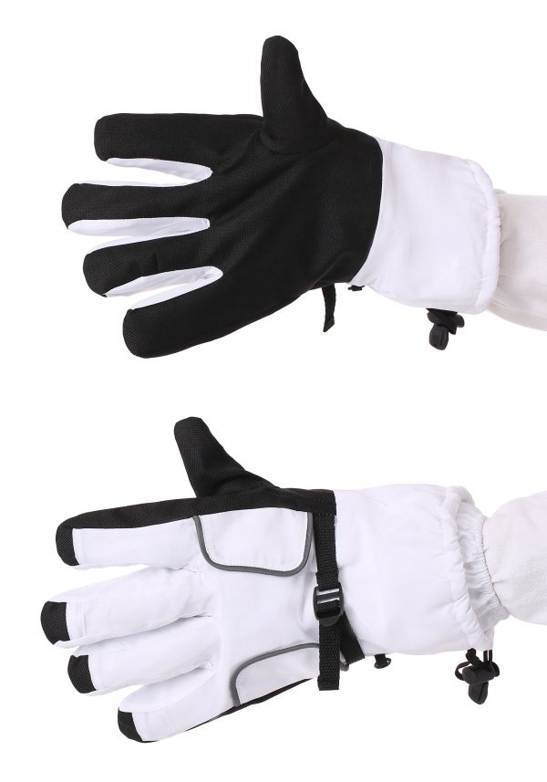 Adult Astronaut White Gloves