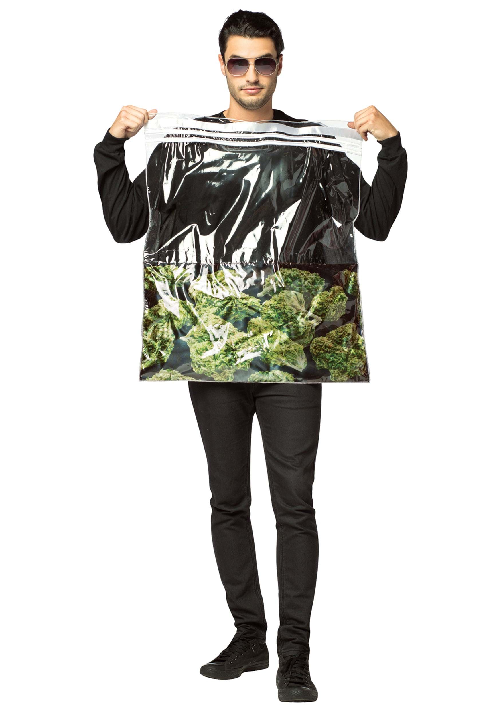 Adult Bag of Weed Costume