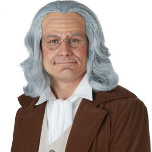 Adult Benjamin Franklin Wig