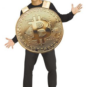 Adult Bitcoin Costume