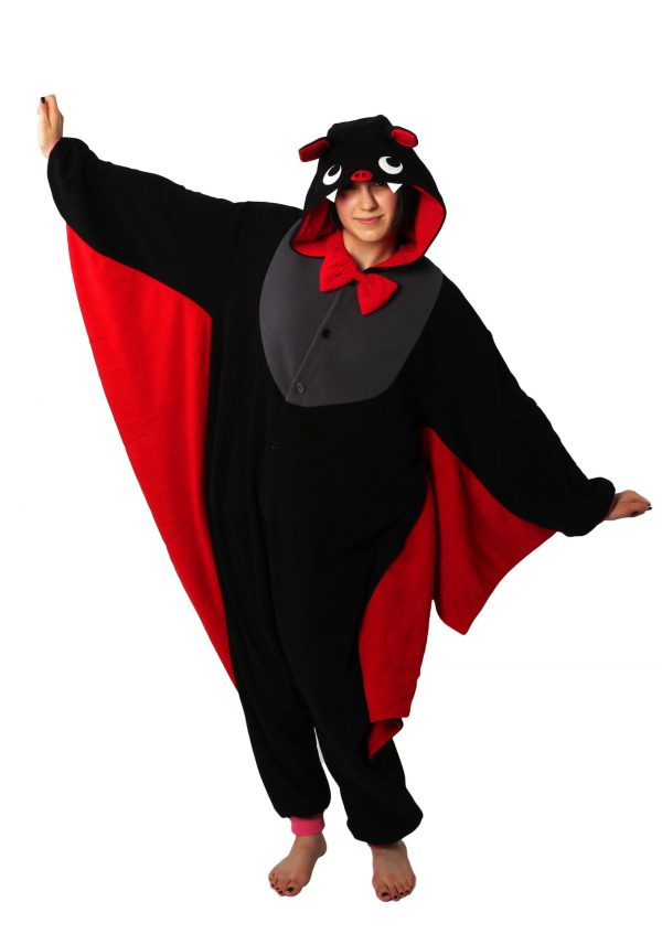 Adult Black Bat Kigurumi