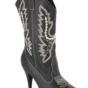Adult Black Cowgirl Boots