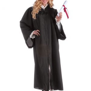 Adult Black Graduation Costume Robe