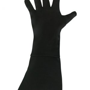 Adult Black Superhero Gloves