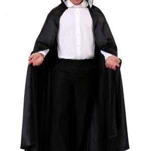 Adult Black Vampire Cloak Costume