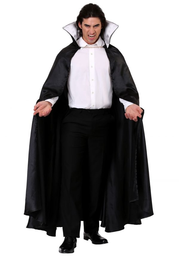 Adult Black Vampire Cloak Costume