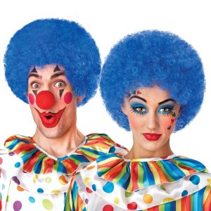 Adult Blue Clown Wig