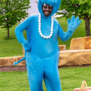Adult Blue Hungry Hungry Hippos Costume