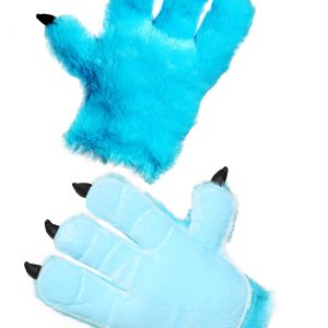 Adult Blue Monster Hands