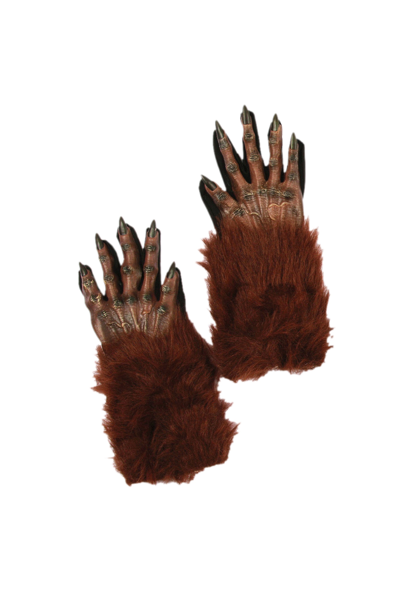 Adult Brown Werewolf Gloves