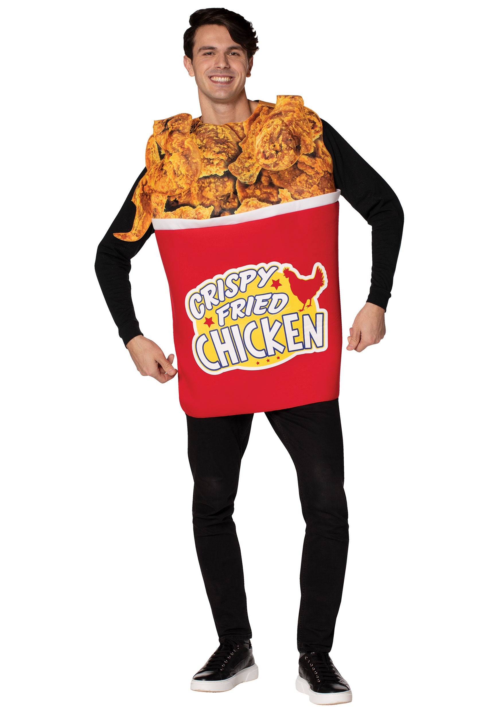 Adult Bucket of Fried Chicken Costume