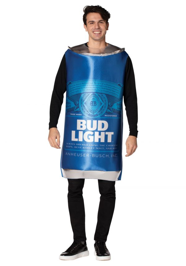 Adult Bud Light Can Costume