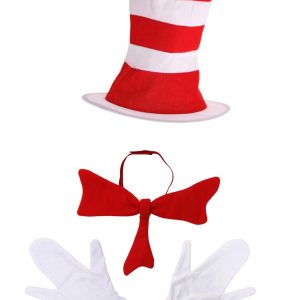 Adult Cat in the Hat Accessory Costume Kit