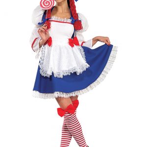 Adult Cheerful Rag Doll Costume