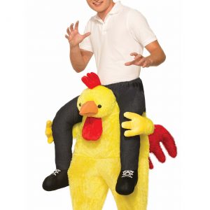 Adult Chicken Fight Ride On Costume