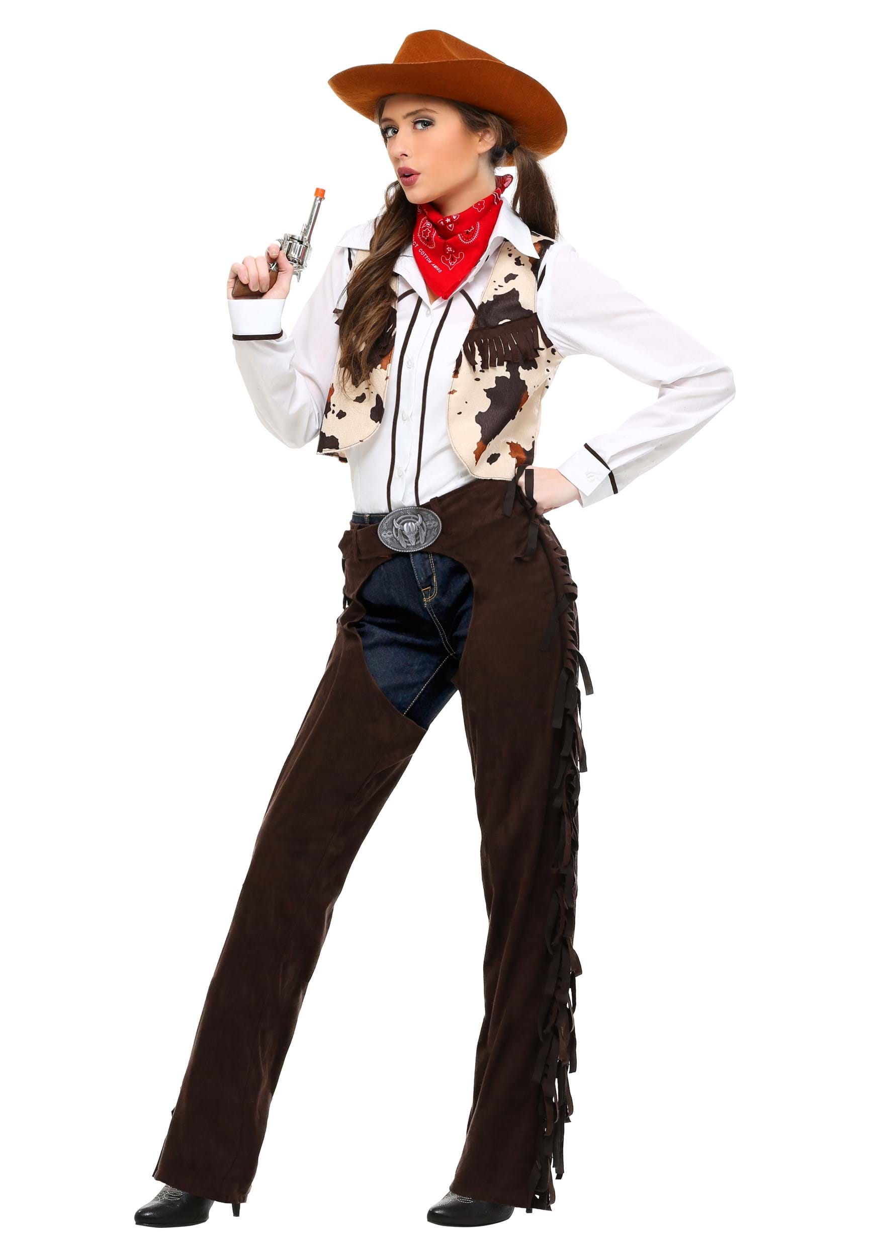 Adult Cowgirl Chaps Costume
