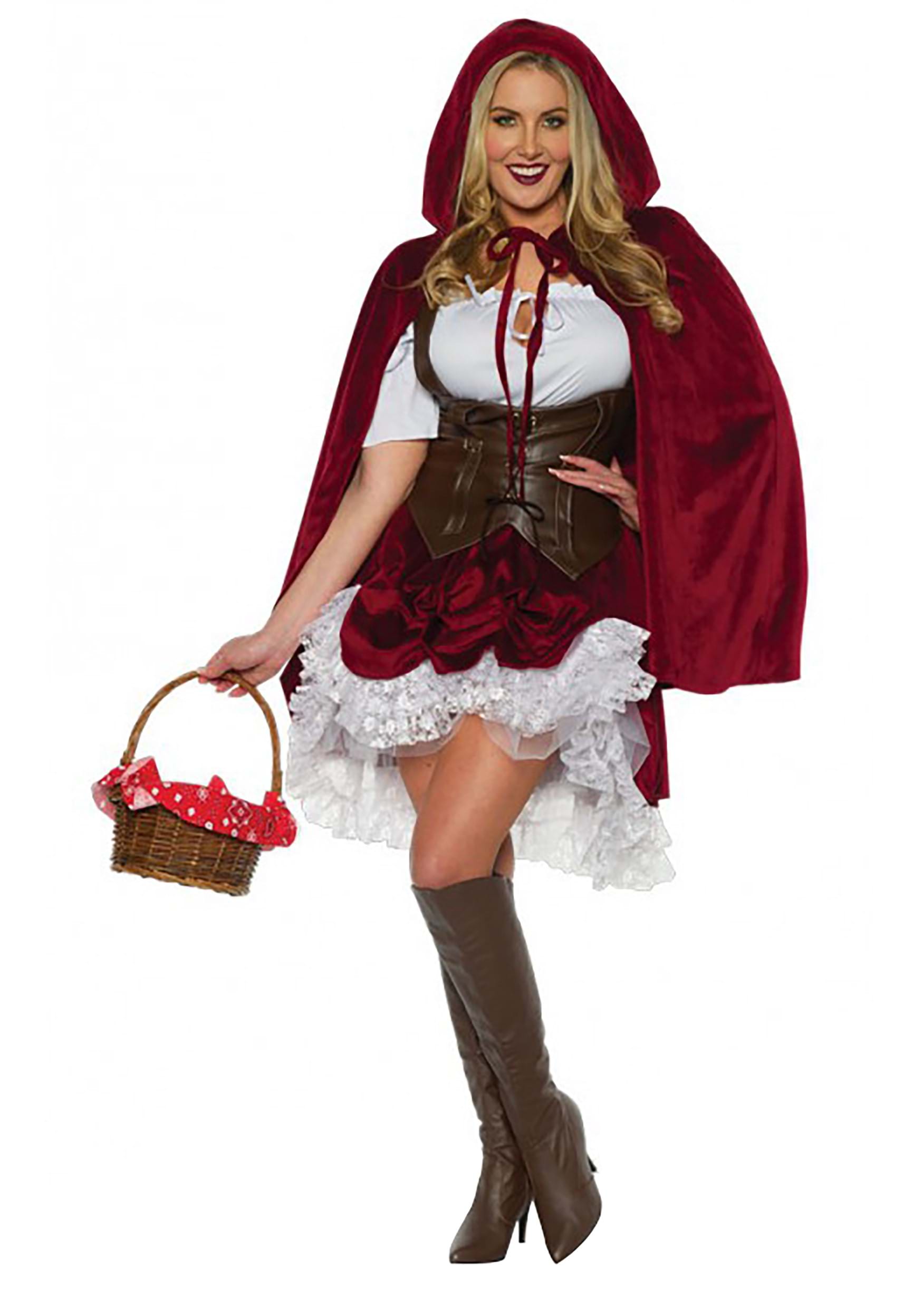 Adult Deluxe Red Riding Hood Costume