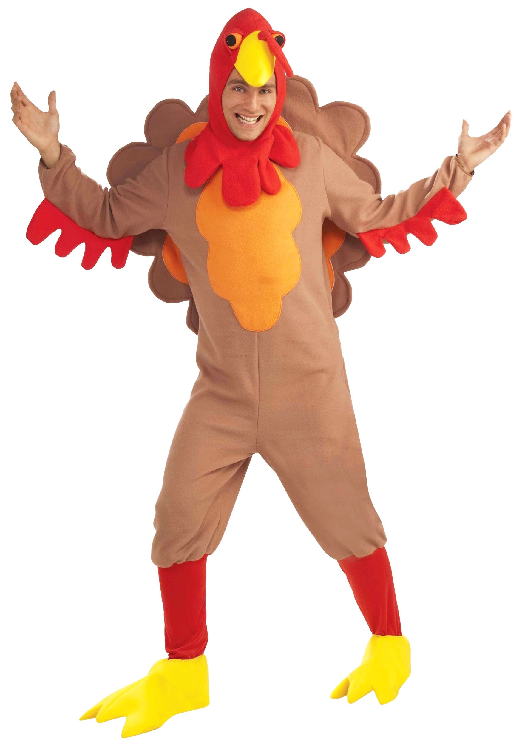 Adult Fleece Turkey Costume