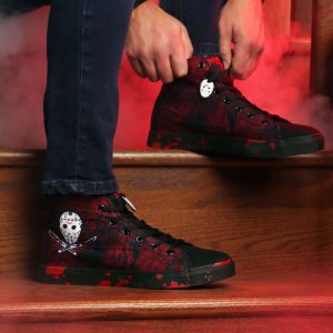 Adult Friday the 13th Jason High Top Sneakers