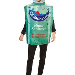 Adult Germinator Hand Sanitizer Bottle Costume