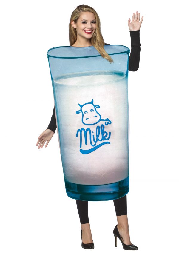 Adult Get Real Glass O' Milk Costume