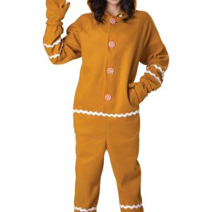 Adult Gingerbread Jumpsuit