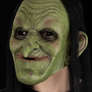 Adult Green Witch Full Face Mask