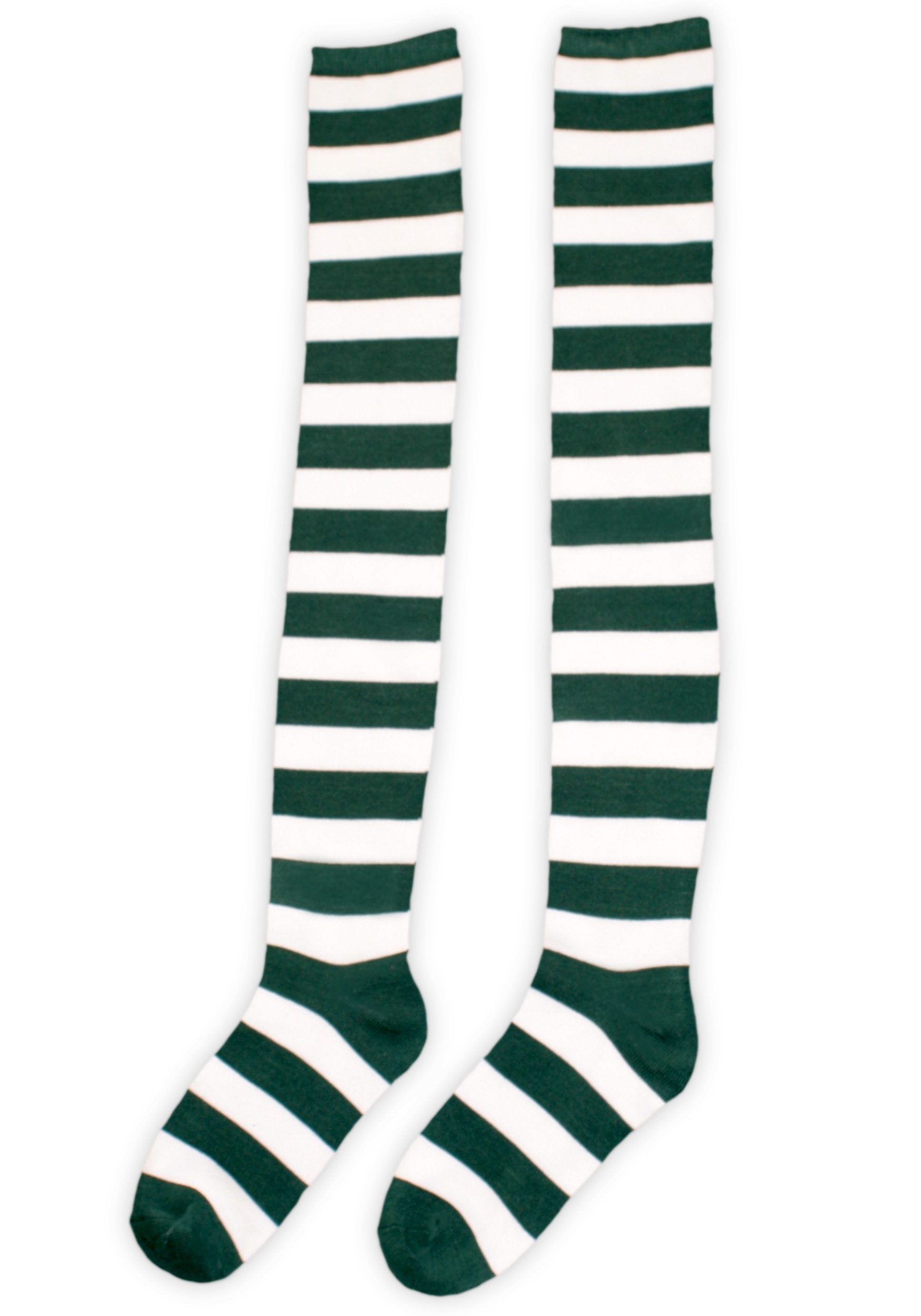 Adult Green and White Munchkin Socks
