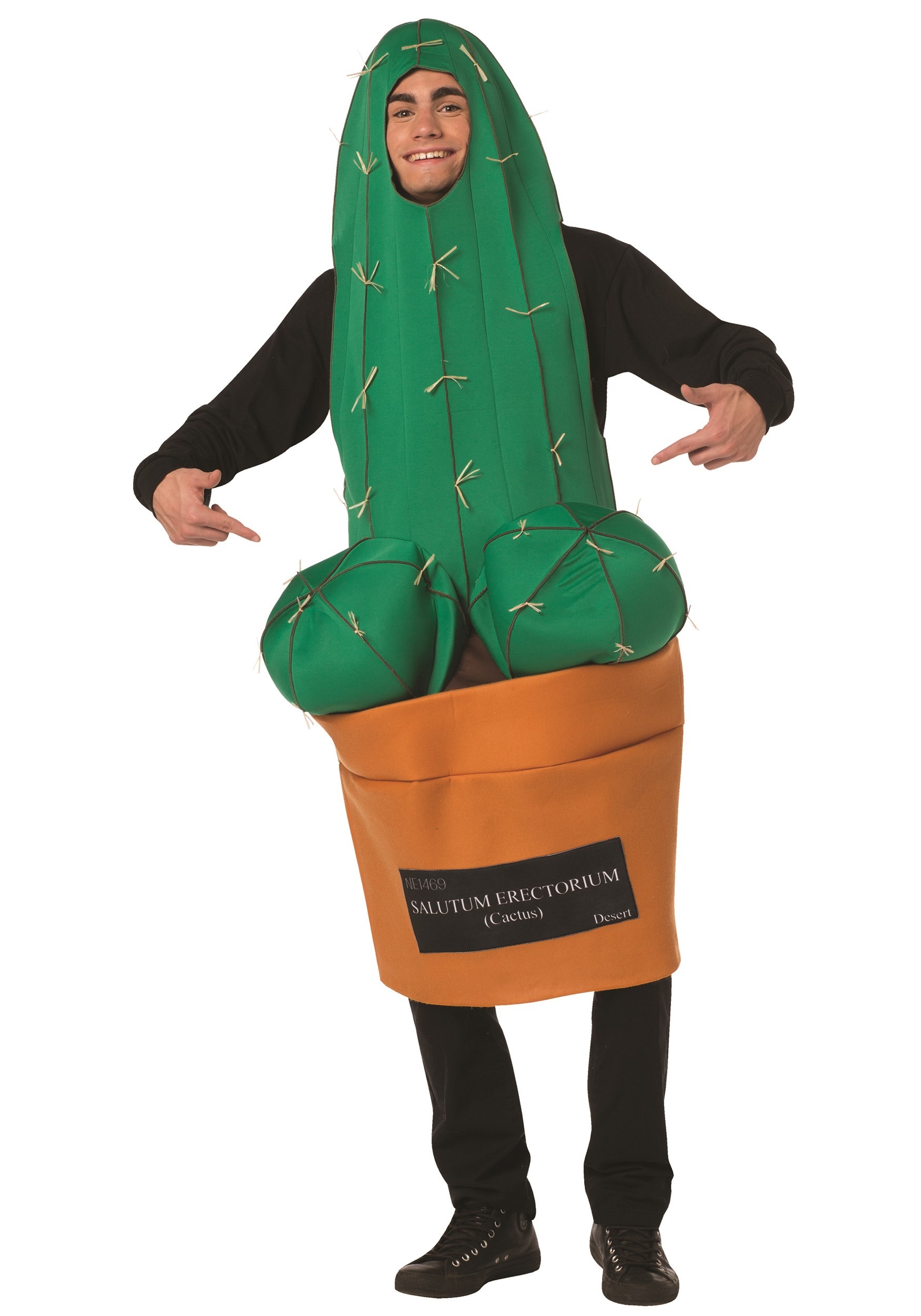 Adult Happy Cactus Costume for Adults
