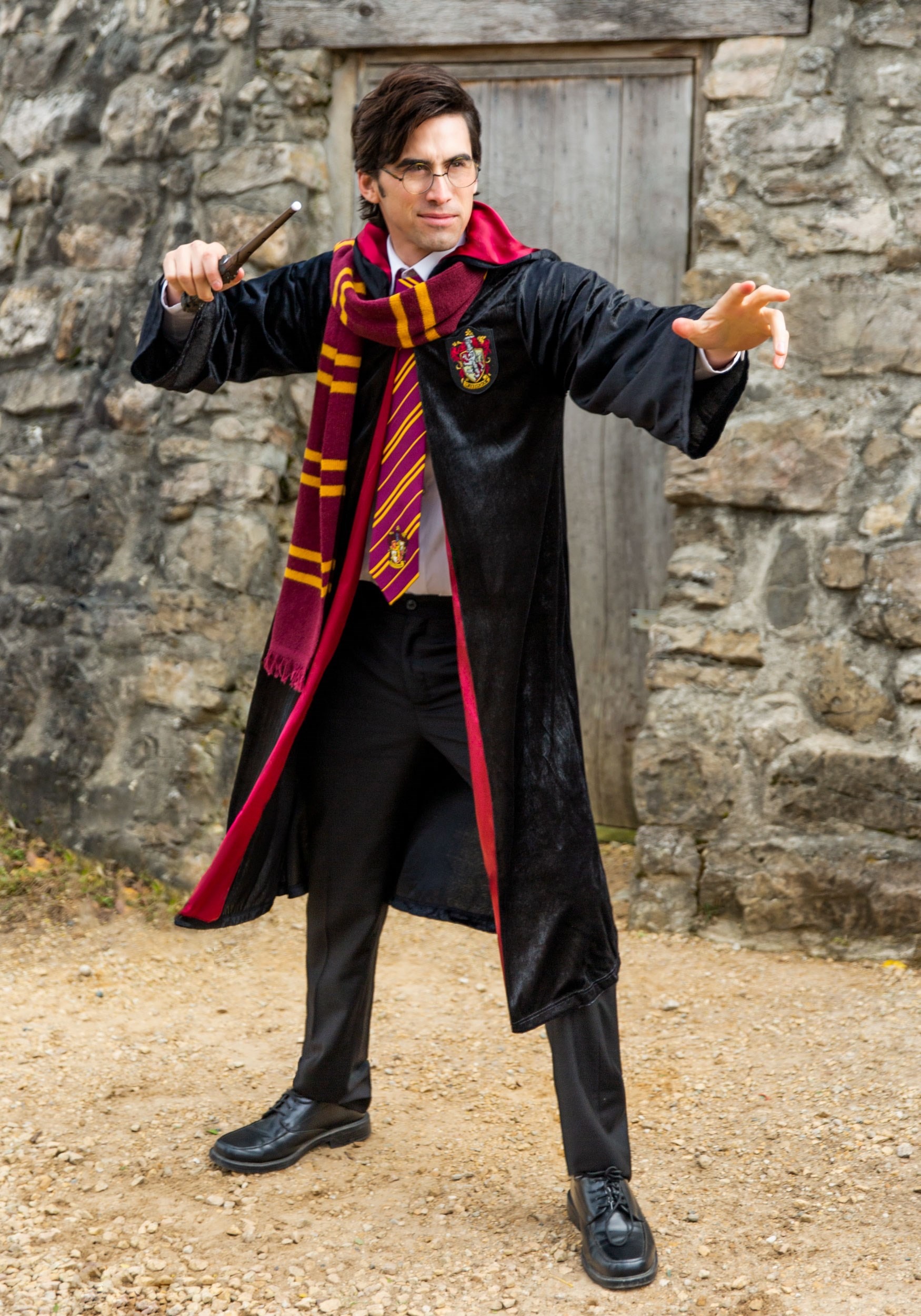 Adult Harry Potter Deluxe Gryffindor Robe Costume